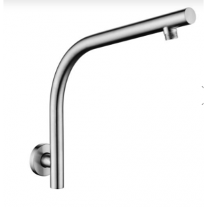 Nor-SE27.05 Brushed Nickel Round Wall Shower Arm